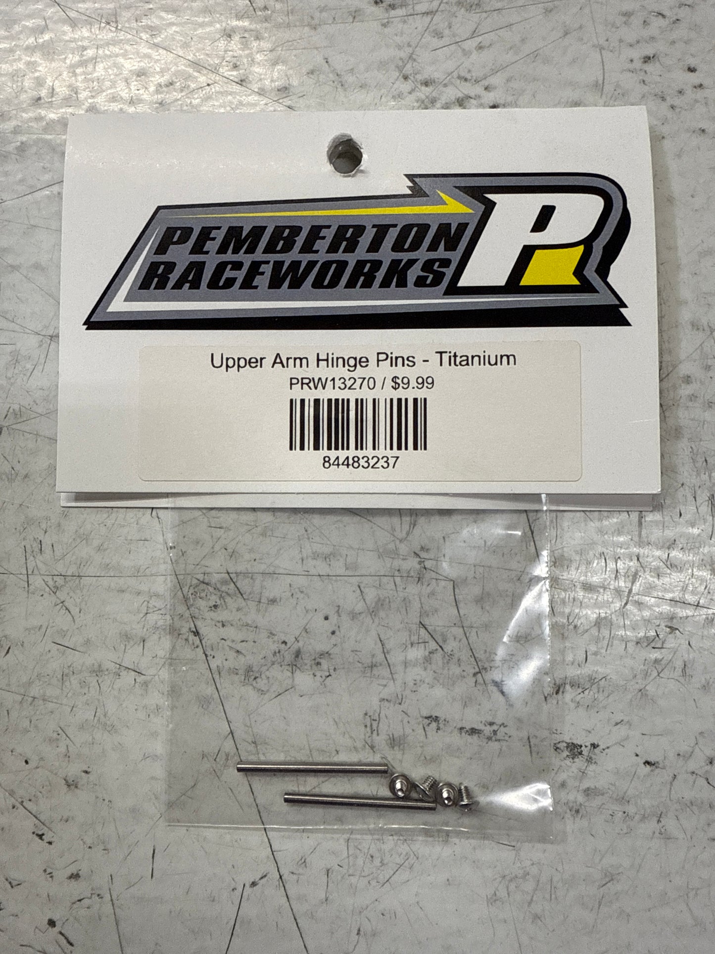 Upper Arm Hinge Pins - Titanium (PRW13270)