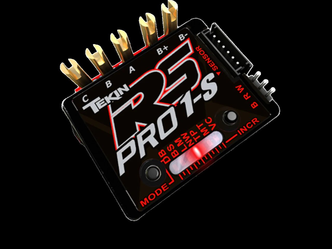 Tekin RS PRO 1-S Black Edition 1/10 Sensored Brushless/Brushed ESC