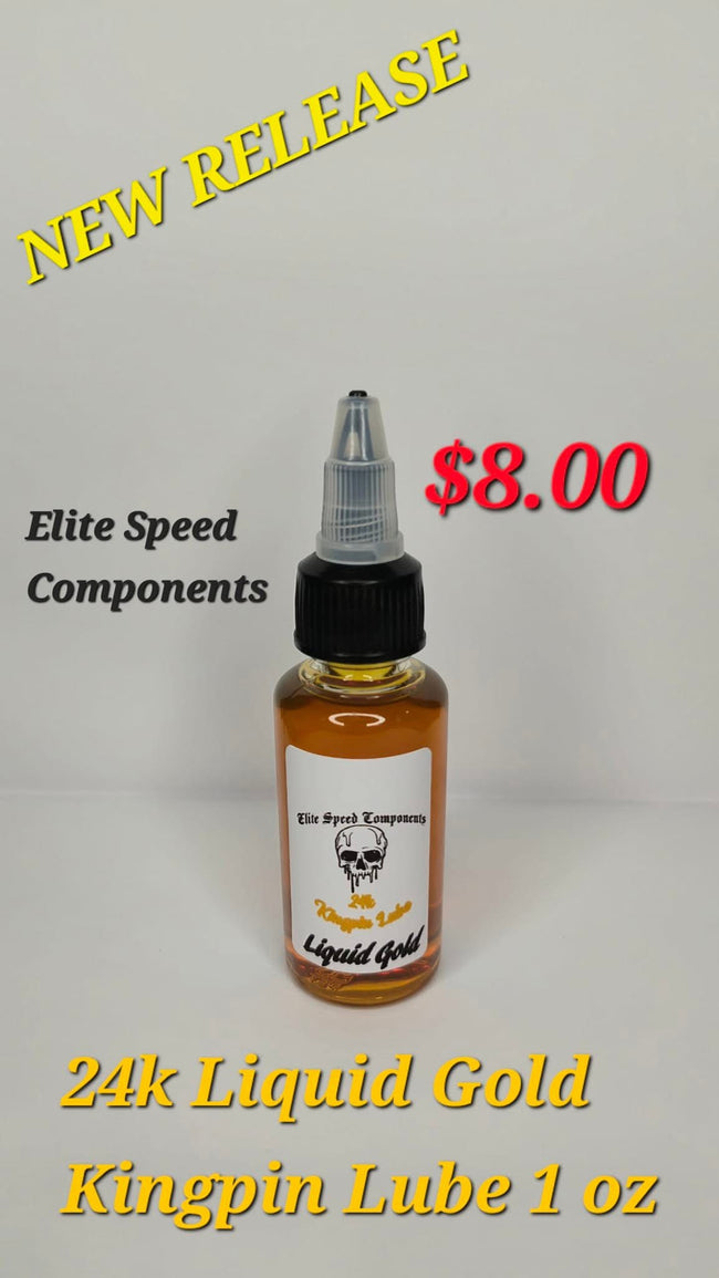 Elite Speed Components "24k Liquid Gold" King Pin Lube