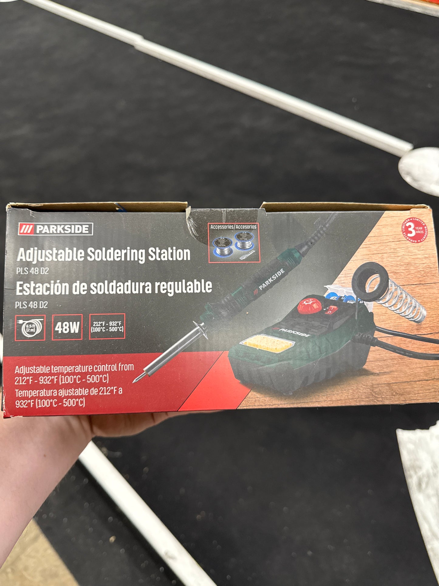 Parkside Adjustable Soldering Station