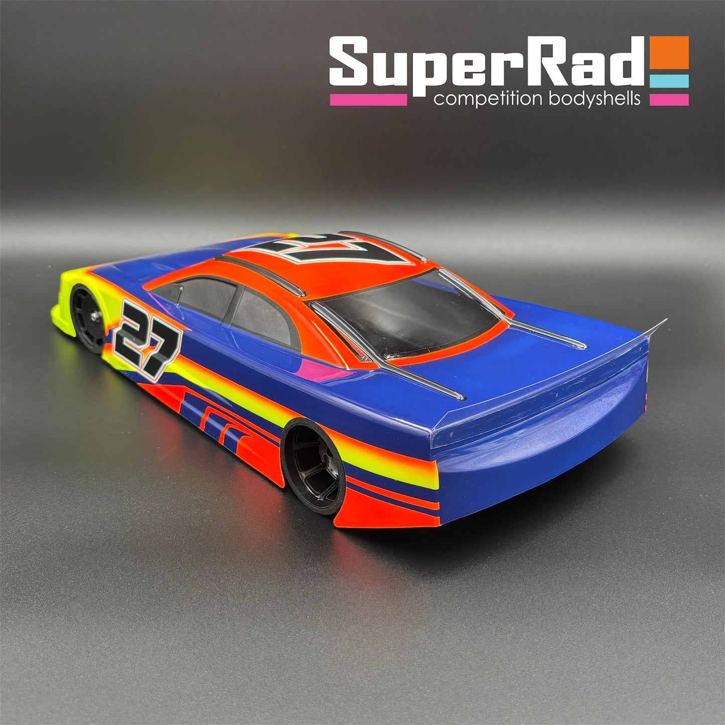 SuperRad SR-27 SuperMero 1/10 Oval Stock Car Body