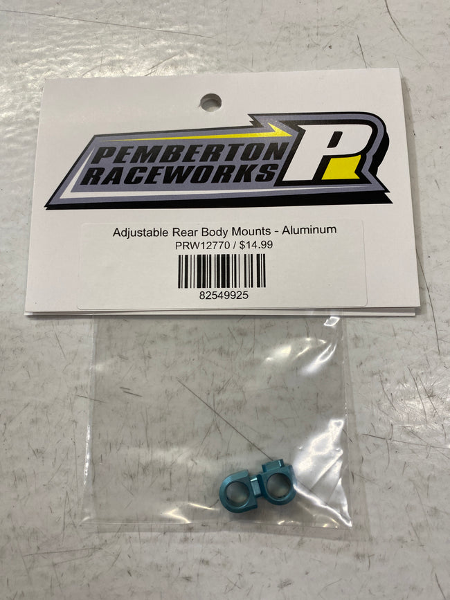 Adjustable Rear Body Mounts - Aluminum (PRW12770)