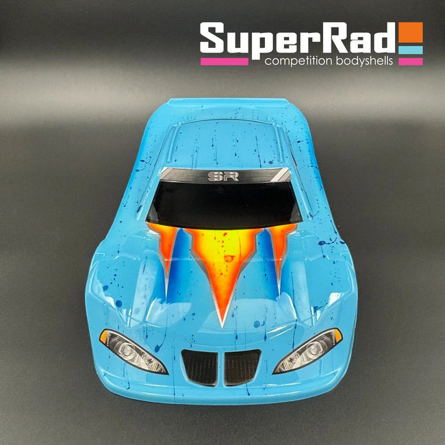 SuperRad SR-26 SuperPrix 1/10 Oval Open Car Body (.020")