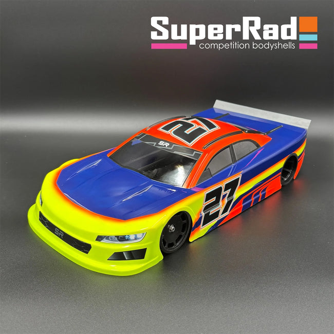 SuperRad SR-27 SuperMero 1/10 Oval Stock Car Body