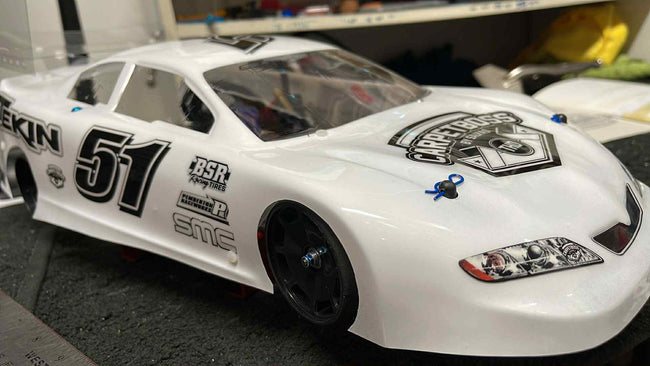 Salvas CarpetBoss 1/10 Pan Car Open/Winged Car Body