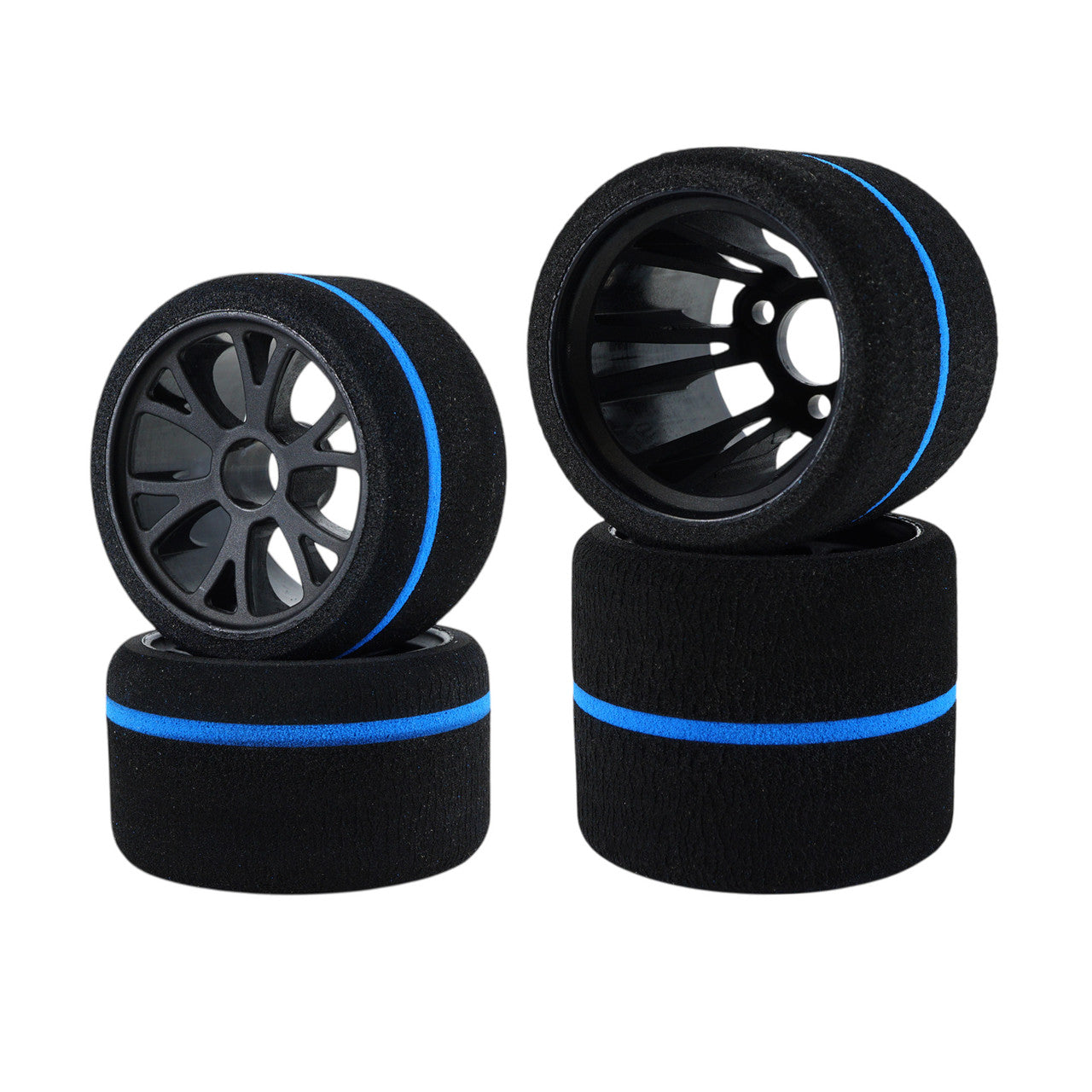 eXcelerate WGT Spec Foam Tires - 1/12 Pan Car