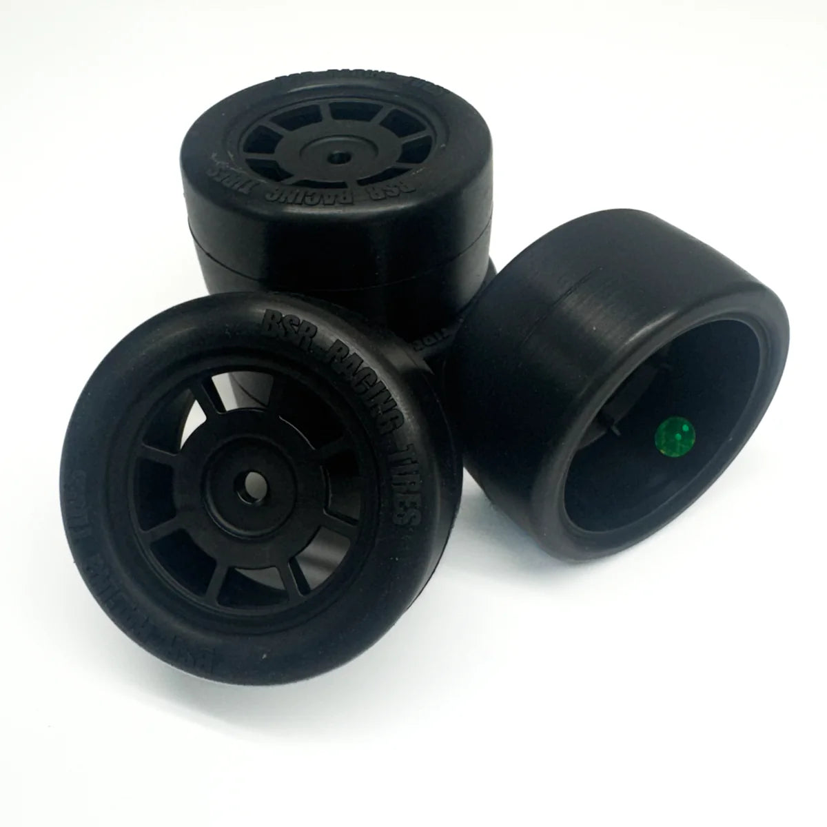 BSR 1/12 Race Radials - Losi NASCAR 8mm Hex Rubber Tires
