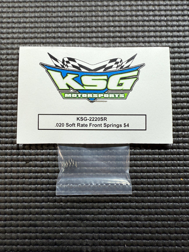 KSG Motorsports .020" Soft Rate Front Springs