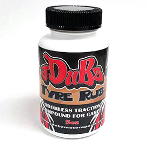 JDubz Tyre Rub Foam Tire Odorless Traction Compound (5oz)