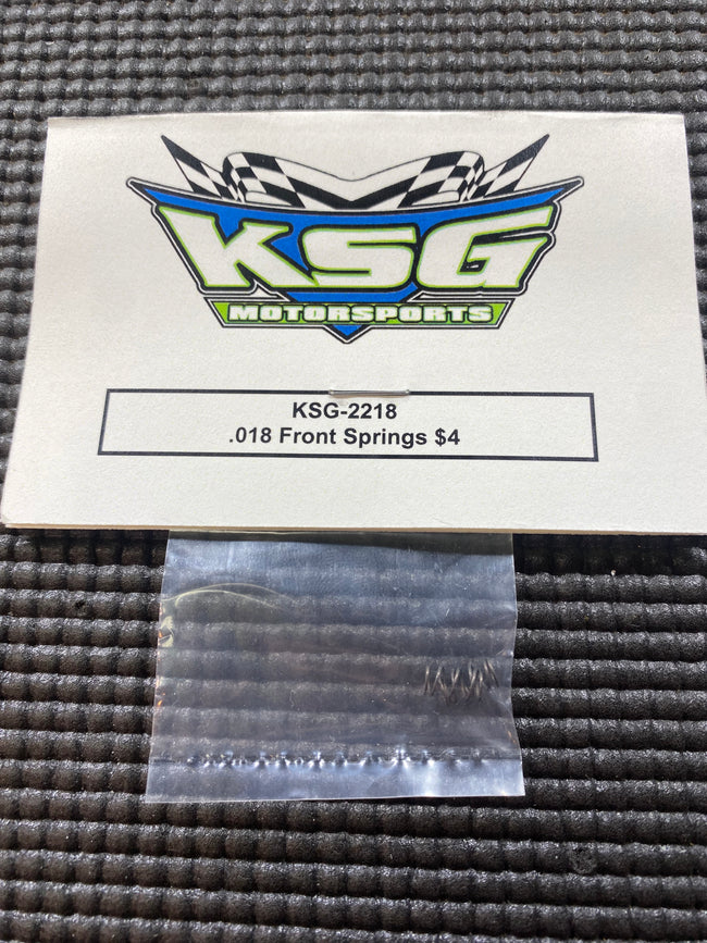 KSG Motorsports .018" Front Springs