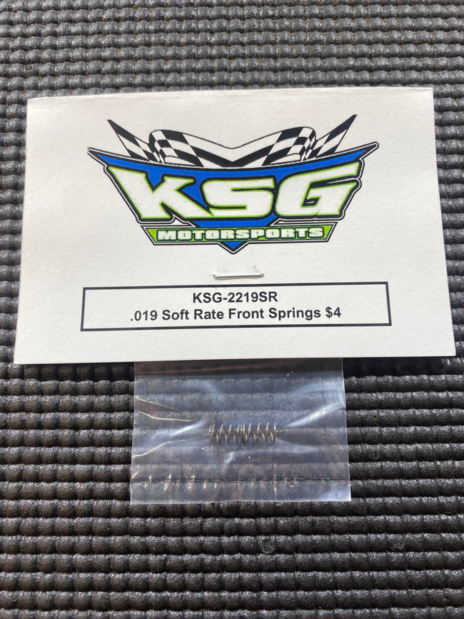 KSG Motorsports .019" Soft Rate Front Springs