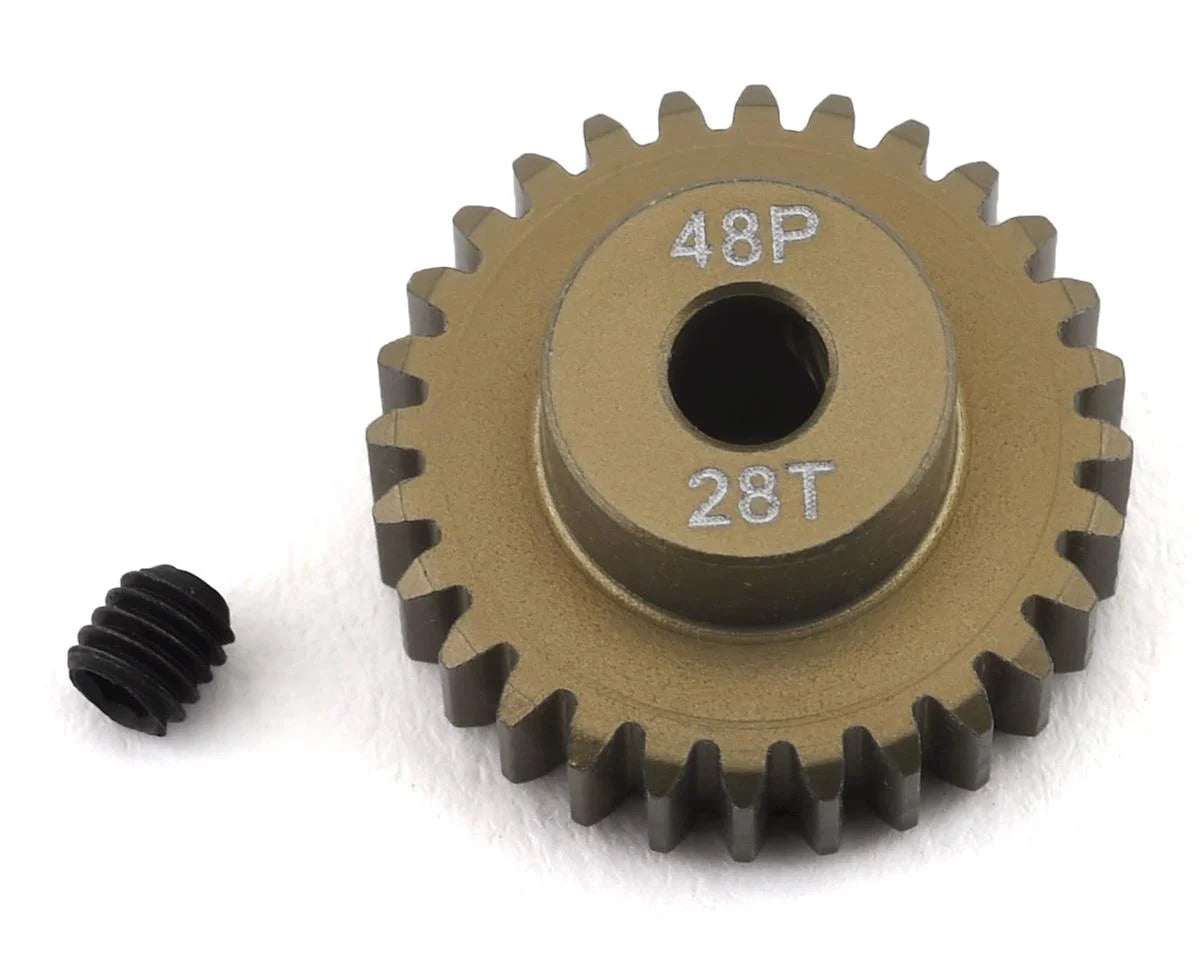 48-Pitch Lightweight Hard Anodized Aluminum Pinion Gear