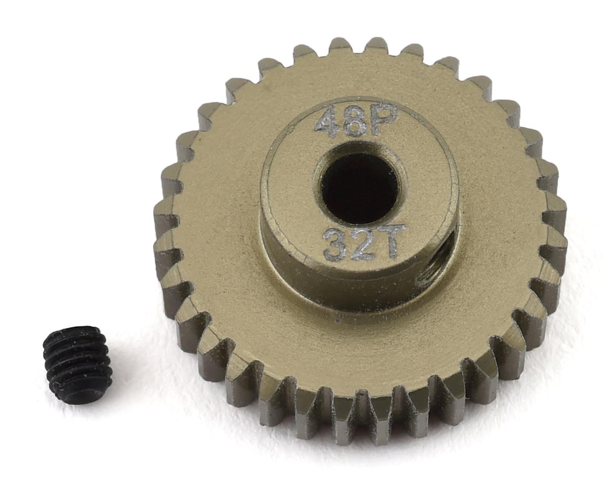 48-Pitch Lightweight Hard Anodized Aluminum Pinion Gear