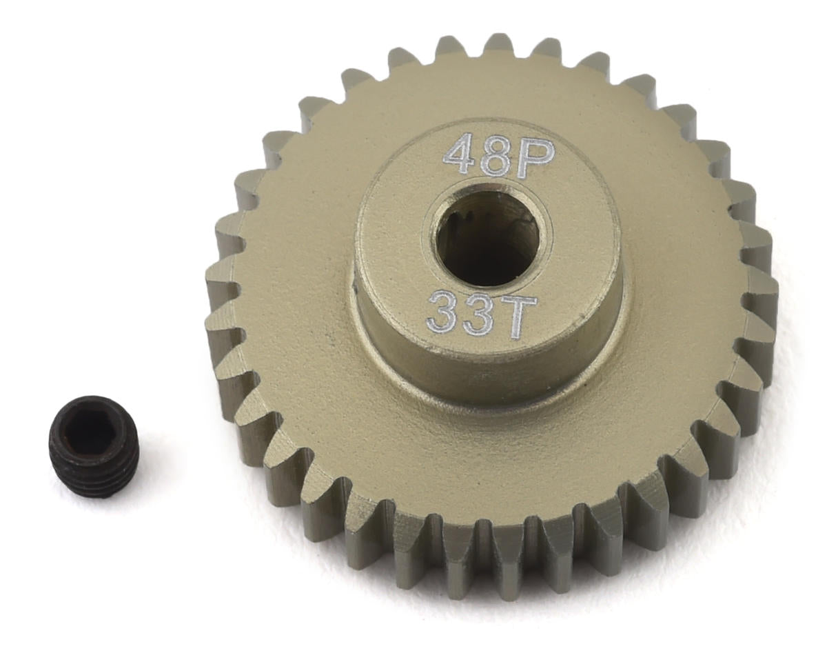 48-Pitch Lightweight Hard Anodized Aluminum Pinion Gear